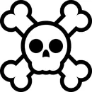 skull and crossbone
