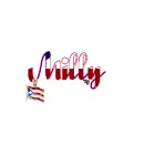 Milly with PR flag  pendant