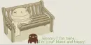 Anime_Momoi on a Bench