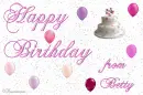 Happy Birthday from Betty