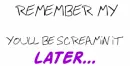 REMEMBER