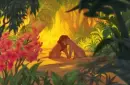 Nala and Simba in love