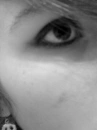 emo girl eye