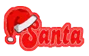 Santa with hat