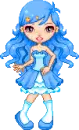 blue doll