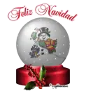 Feliz Navidad Globe