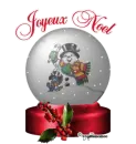 Joyeux Noel globe