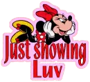 minnie just showing luv