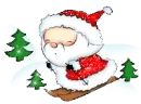 Santa Skiing