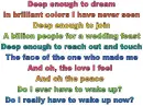 Deep Enough To Dream by Chris Rice