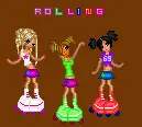 girls rolling