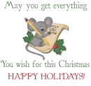 May you get everything you wish for Christmas 