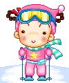 skiing