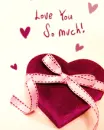 cute kawaii heart box i love you so much