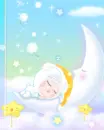 sleeping on the moon