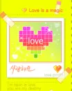 cute kawaii love is magic