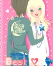 cute kawaii fashion girl with her boyfriend