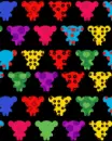 cute kawaii pucca silhouettes