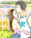 cute kawaii lovers kiss