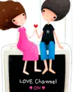 cute kawaii love channel on