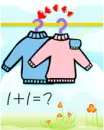 cute kawaii 1+1=3