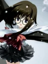 anime girl in winter