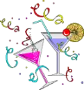 Champagne new year