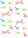 dinosaurs n bows <3