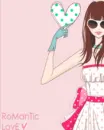 cute kawaii fashion girl romantic love