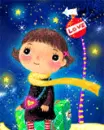 GIRL WITH STARS