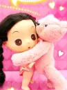 DDUNG WITH PINK TEDDY