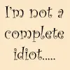 not a complete idiot, parts missing