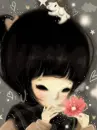 GIRL WITH FLOWER