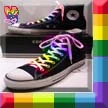 Rainbow shoes