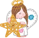 Cute angel girl