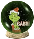 gabbi grinch globe snowcaps