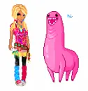 Animated Doll with a dino