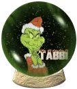 tabbi grinch globe snowcaps