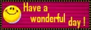 Have a wonderful day!