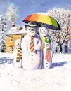 snowman family