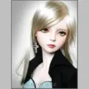 blonde doll