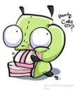 Gir eating