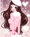 girl in pink