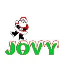 santa skating on Jovy