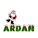santa skating on Ardan