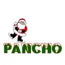 santa skating on Pancho