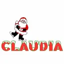 santa skating on Claudia
