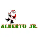 santa skating on Alberto Jr.