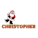 santa skating on Christopher