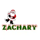 santa skating on Zachary 